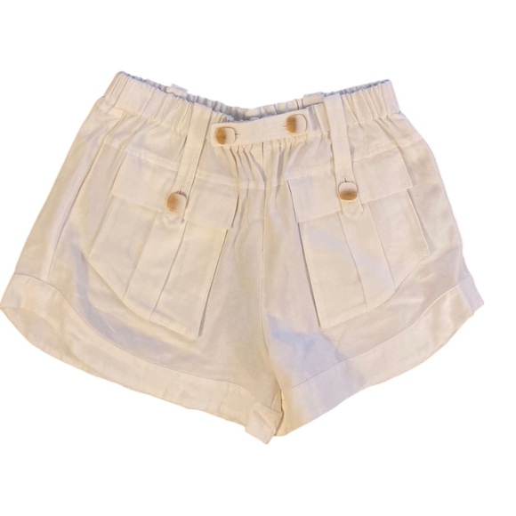 FARM RIO Off White Cargo Pockets Shorts NWT - Picture 7 of 12
